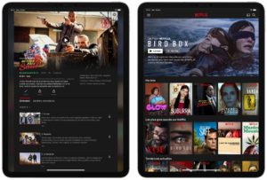 Netflix sur iPad
